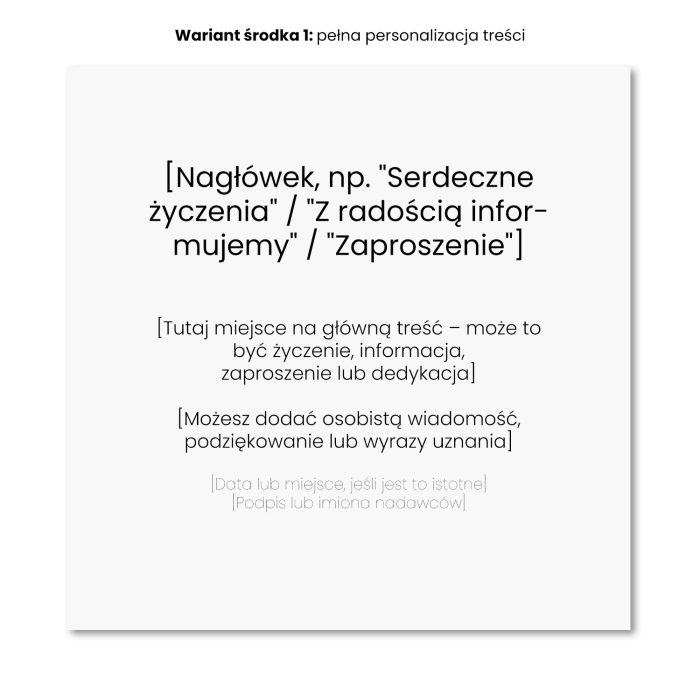 Zaproszenie, Niebieskie Serce, 15X15 CM, Sosnowa Pracownia - obrazek 5
